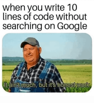 Googleに頼らずにコードを書くことの難しさと誇らしさ