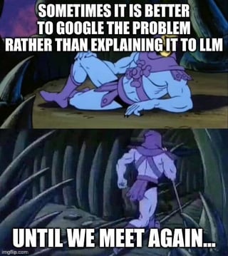 AIに聞くよりググった方が早い